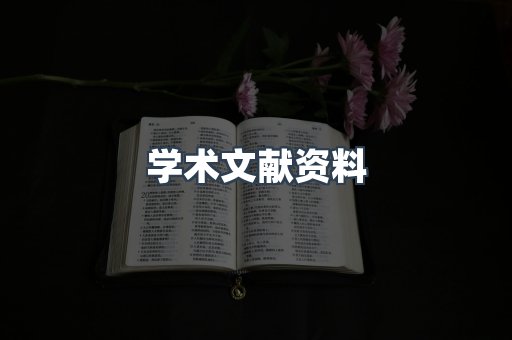 学术文献资料